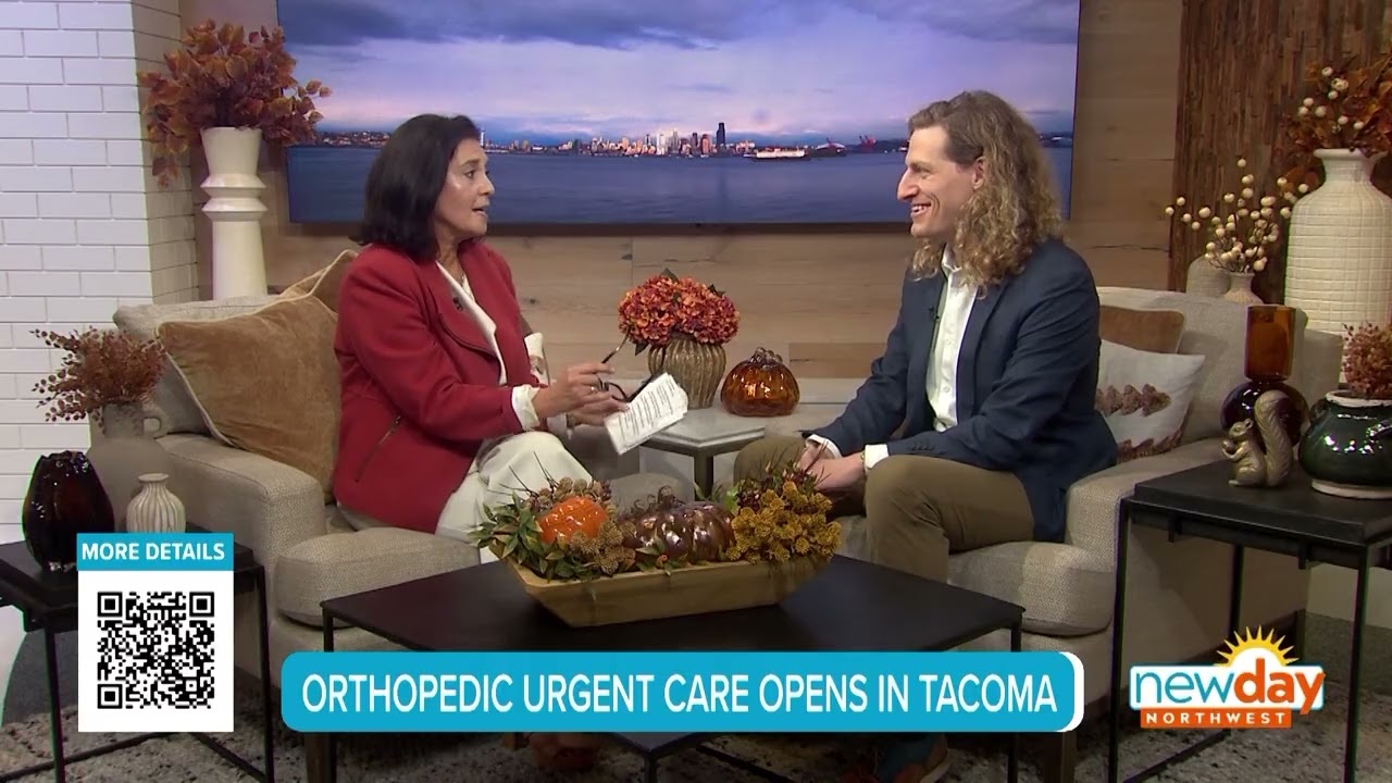 Dr. Robert Vercio Talks Orthopedic Urgent Care on KING 5’s New Day Northwest